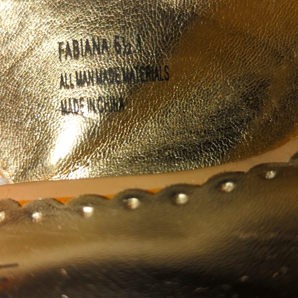 Rampage open toe slingback shoe, size 6.5, runs a little short. - Picture 8 of 9